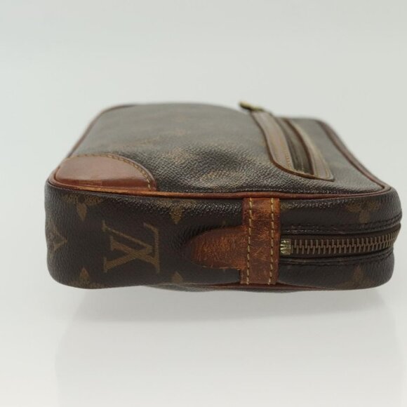 LOUIS VUITTON Monogram Marly Dragonne GM Clutch Bag M51825 LV Auth ti3330 - Picture 5 of 16